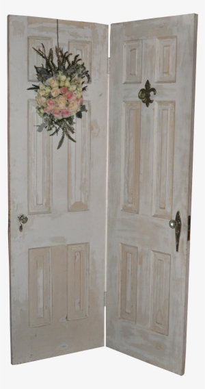 Vintage Door Backdrop - Home Door
