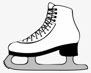 Ice Skating Shoes Png Transparent - Ice Skate Clipart