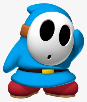 Acl Mk8 Light Blue Shy Guy - Os Inimigos Do Super Mario