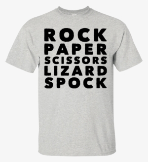 Rock Paper Scissors Lizard Spock T-shirt - T Shirt Beer Helping Ugly People