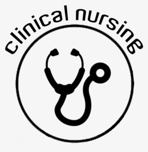 Clinical Nursing - Stethoscope Clipart Black And White