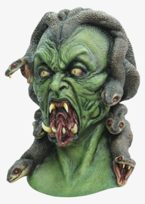 Greek Mythology Gorgon Snake Monster Deluxe Adult Latex - Medusa Horror