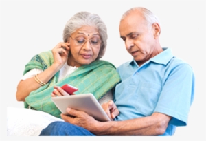 Couple Looking For Help With Tax - Indian Elderly People Hd