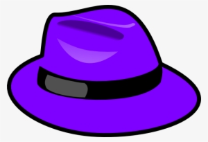 Purple Hat Clip Art At Clker Com Vector Clip Art Online - Six Thinking Hats Red