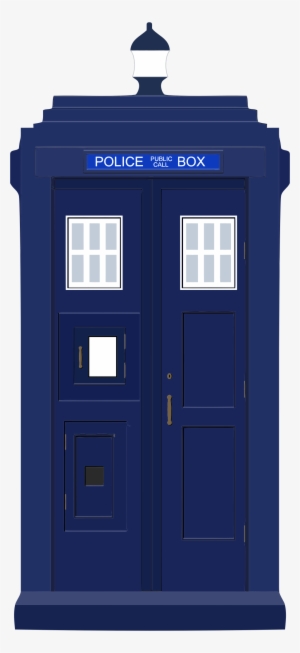 Clipart - Tardis Doctor Who Drawing