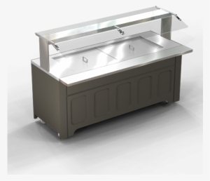 Convection Heated Chest For Speed Lines, Nsf2, 79\ - Stainless Steel Salad Bar