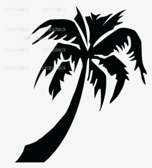 Arabistock Picture Of Palmtree - Tropical Palm Tree Silhouette