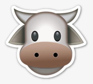 Cow Face - Whatsapp Emoji Cow