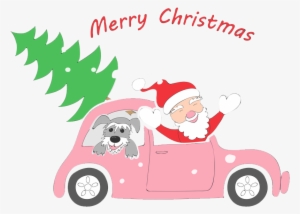 Christmas Car Png Free - Happy New Year 2018 Auto