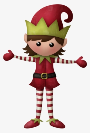 28 Collection Of Girl Elf Clipart - Girl Christmas Elf Clipart