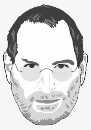 Steve Jobs Caricate Of Steve Jobs By Thecartoonist - Steve Jobs Black And White Line Drawings