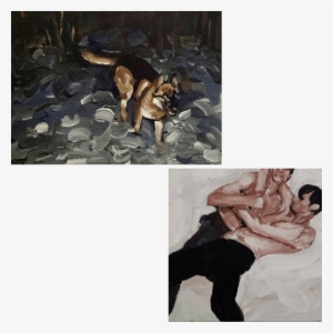 Peter Carpenter Painting Painter Identity Body Gay - Night Dog Unisex T-shirt