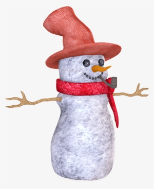 3d Snowman Clipart - Snowman