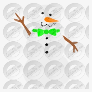 Snowman Clipart Stencil Png Library Library - Clip Art
