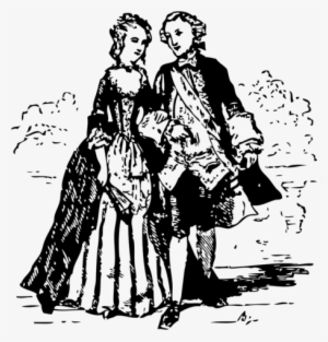 18th Century Couple - Simple Past Tense Short Story
