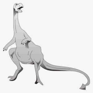 How To Set Use Gray Standing Dinosaur Clipart