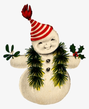 Vintage Snowman