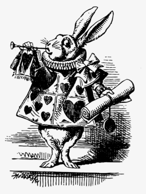 Vector Stock Alice Drawing Mad Hatter - Alice In Wonderland Lewis Carroll Rabbit