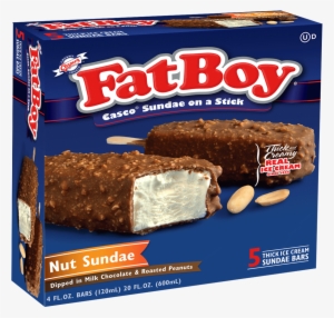 Vanilla Nut Sundae Casco® - Fat Boy Ice Cream Nut Sundae