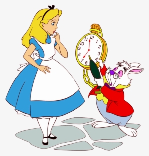 Alice In Wonderland And The White Rabbit
