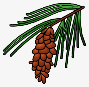 Pine Tree Clipart North Carolina - Pine Cone Tree Clipart