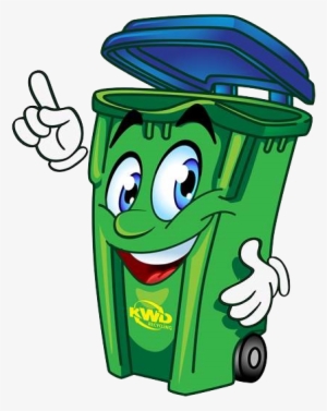 Say Hello To Benny The Recycling Bin - Recycle Bin Cartoon Transparent
