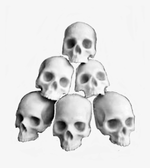 Skulls Pile Halloween Cementery - Skull