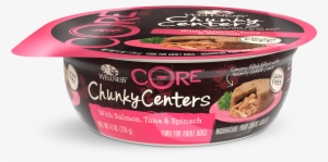 chunky centers salmon tuna spinach - wellness core chunky centers salmon, tuna and spinach