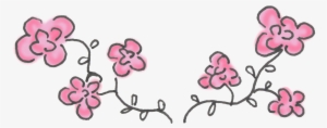 Flower Doodles - Pink Flower Doodle Png