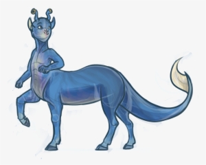 Drawn Alien Stereotypical - Alien Centaur