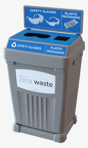 Flex E™ Bin To Collect Tesla Safety Glasses - Safety Glasses Recycling