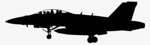 Free Png Figther Plane Side View Silhouette Png Images - Portable Network Graphics