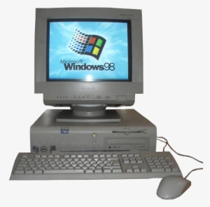90s Pc Png - Windows 98 Computer Png