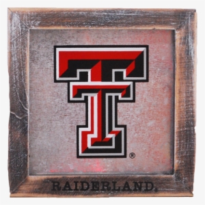 Double T Wood & Metal Frame 5 X - Texas Tech University Located