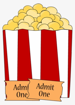 Image Royalty Free For Classroom Bulletin Board Names - Movie Popcorn Clip Art