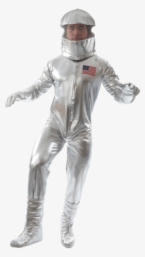 Robot Costume Png Graphic Royalty Free Stock - Adult Silver Astronaut Costume