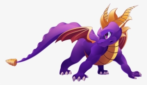 Ok Finaly Got Around To Draw Some Spyro Fanart Enjoy^^ - Spyro The Dragon Transparent