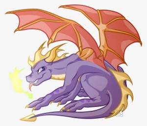 Dragon Horns Cartoon Png - Spyro The Dragon Fanart