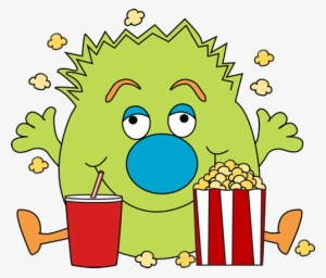 Download Free Printable Clipart And Coloring Pages - Monster Eating Clipart
