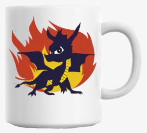 Spyro The Dragon Mug - Spyro The Dragon Silhouette