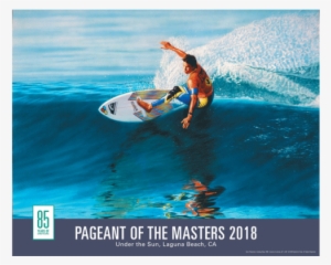 2018 Pageant Of The Masters Poster - Kelly Slater Pageant Of The Masters