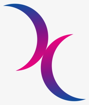 The Bisexual Moon Symbol Was Created To Avoid The Use - Bisexual Symbol