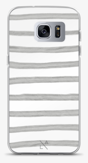 Grey Stripes Samsung Galaxy Phone Case