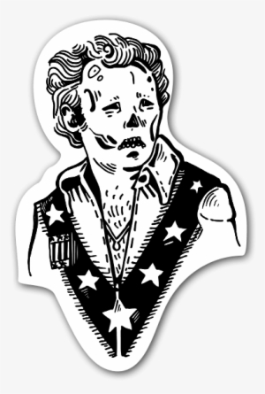 Evel Skull Sticker - Punk Stickers Png