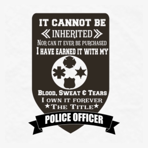It Can't Be Inherited Police/fire/emt T-shirt - 911 Dispatcher