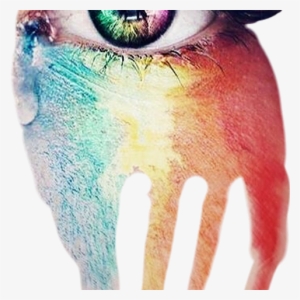 Rainbow Eye Aesthetic