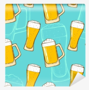 beer seamless pattern - beer