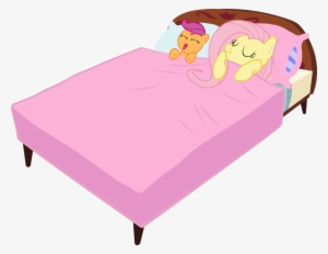 Png Download Bed Clipart Jokingart Com - Cute Cute Cartoon Bed