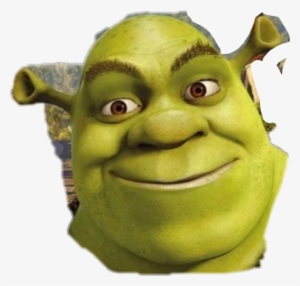 Free: Golden Mlg Shrek Face Bling Shrek Dank Meme Funny Wow, HD Png  