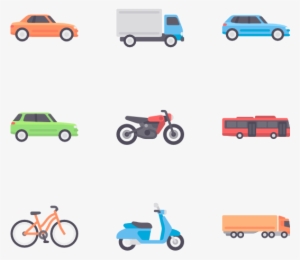 Transport 30 Icons - Car Flat Icon
